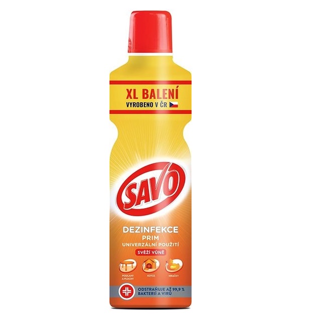 SAVO PRIM dezinfekční prostředek, 1,2l